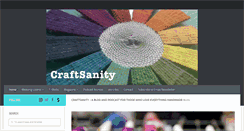 Desktop Screenshot of craftsanity.com